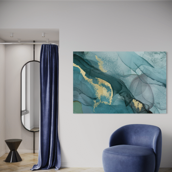 Green Harmony – Procreate Digital Canvas Art | Elite Canvas Australia