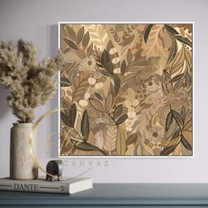 Modern Earthy Floral Wall Decor- Modern Beautiful wall art prints - Free Shipping Australia wide